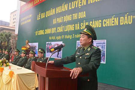Bộ Tư lệnh BĐBP ra quân huấn luyện năm 2017