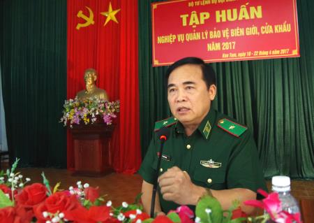 Tập huấn nghiệp vụ quản lý bảo vệ biên giới, cửa khẩu năm 2017 khu vực Tây Nguyên