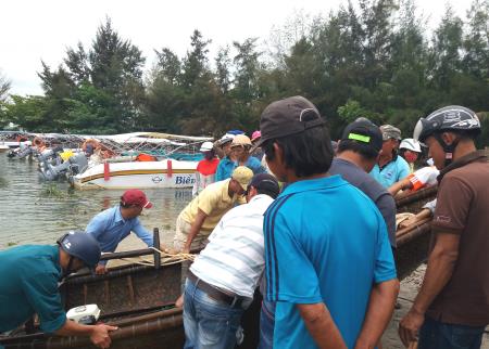 Đã tìm thấy phương tiện của ngư dân Quảng Nam mất tích