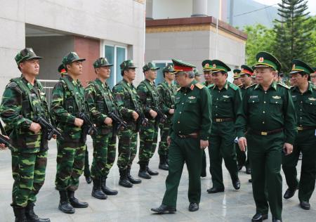 Kiểm tra công tác chuẩn bị tổ chức Giao lưu hữu nghị Quốc phòng biên giới Việt - Trung