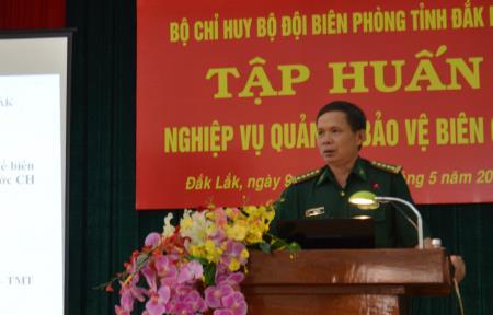 Tập huấn nghiệp vụ quản lý, bảo vệ biên giới