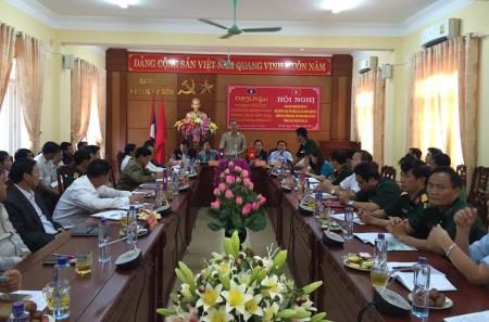 Huyện Kỳ Sơn (Nghệ An) giao ban với 4 huyện biên giới của Lào