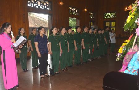 Giao lưu, trao đổi kinh nghiệm giữa Hội Phụ nữ BĐBP Nghệ An và Cao Bằng