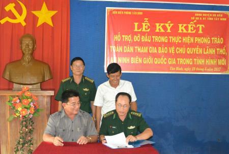 Hỗ trợ thực hiện phong trào toàn dân tham gia bảo vệ chủ quyền lãnh thổ