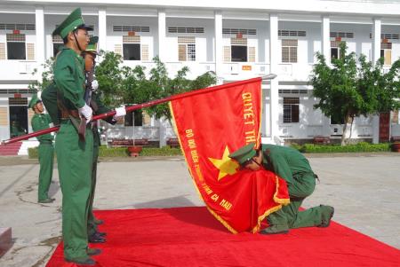 BĐBP các tỉnh tuyên thệ chiến sĩ mới