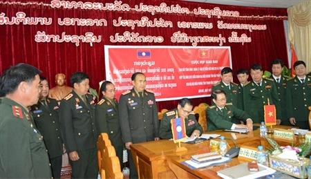 Hội đàm bảo vệ biên giới Thanh Hóa - Hủa Phăn