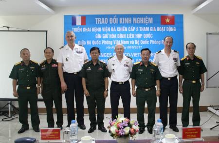 Trao đổi kinh nghiệm triển khai bệnh viện dã chiến gìn giữ hòa bình Liên hợp quốc