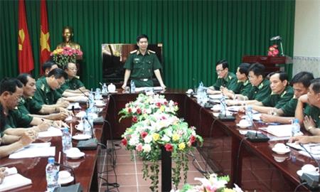 Đoàn kiểm tra Quân khu 9 đến làm việc tại BĐBP tỉnh Sóc Trăng