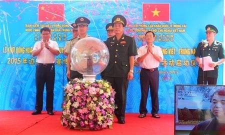 Khởi động tuyên truyền nâng cao chất lượng kiểm tra, kiểm soát biên phòng Việt-Trung