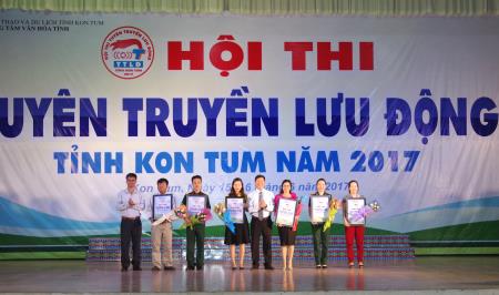 BĐBP Kon Tum đoạt giải Nhất Hội thi tuyên truyền lưu động tỉnh năm 2017