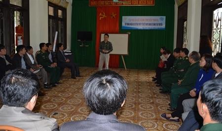 Tập huấn kiến thức và kỹ năng truyền thông về phòng ngừa di cư trái phép