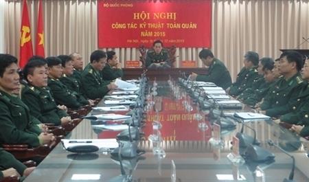 Tổng kết công tác Kỹ thuật toàn quân năm 2015
