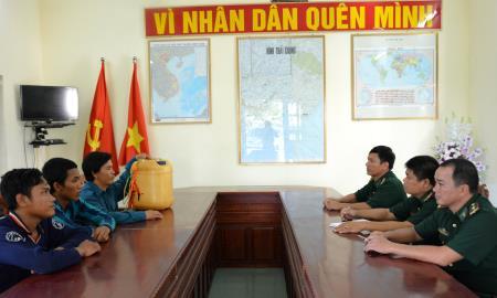 Ngư dân Kiên Giang đã được BĐBP cứu nạn kịp thời