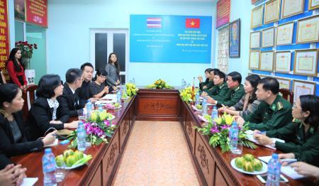Tọa đàm hữu nghị giữa Báo Biên phòng và Đoàn đại biểu Hội Nhà báo Thái Lan
