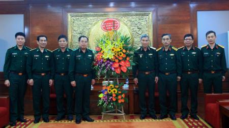 Bộ Tư lệnh BĐBP chúc mừng Tổng cục II, Bộ Quốc phòng