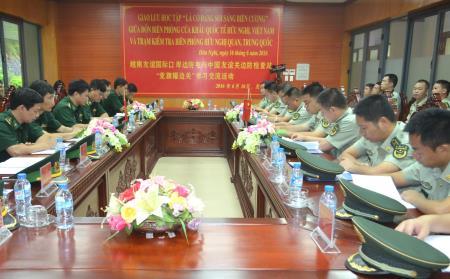 Lá cờ Đảng soi sáng biên cương