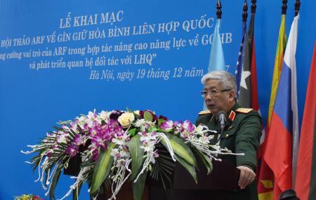 Hội thảo gìn giữ hòa bình Liên hợp quốc trong khuôn khổ Diễn đàn khu vực ASEAN