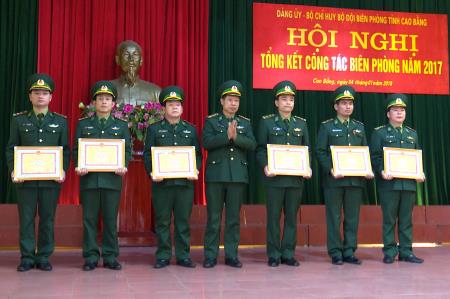 BĐBP Cao Bằng tổng kết công tác biên phòng năm 2017