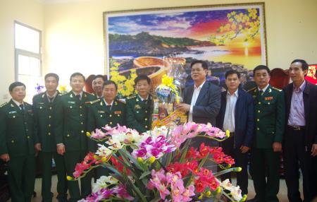 Lãnh đạo các tỉnh Phú Yên, Bình Định, Sơn La thăm, chúc Tết các đơn vị BĐBP