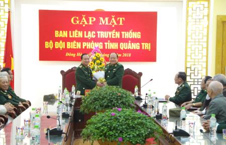 Gặp mặt Ban Liên lạc truyền thống BĐBP Quảng Trị
