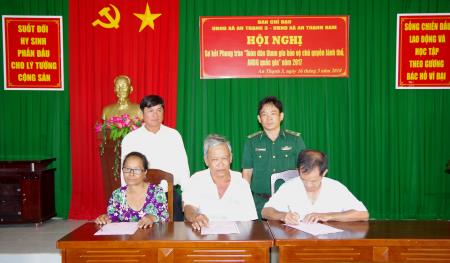 Sóc Trăng đẩy mạnh phong trào toàn dân tham gia bảo vệ chủ quyền lãnh thổ