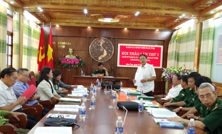 Hội thảo lịch sử Đảng bộ BĐBP tỉnh Kon Tum giai đoạn 1963-2018