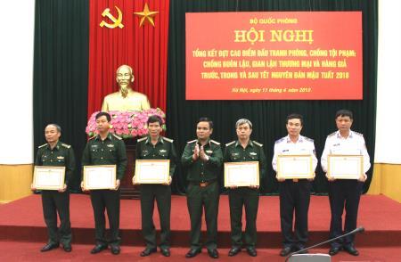 Bộ Quốc phòng tổng kết đợt cao điểm phòng, chống tội phạm, buôn lậu, gian lận thương mại