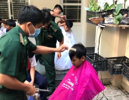 BĐBP Bà Rịa-Vũng Tàu tích cực thực hiện mô hình "Tay kéo Biên phòng"