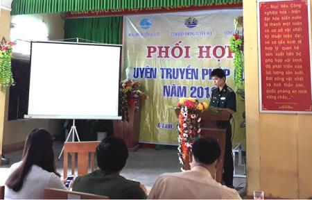 Tuyên truyền pháp luật cho thanh niên và phụ nữ ở huyện biên giới A Lưới