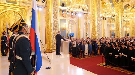 Ông Putin tuyên thệ nhậm chức Tổng thống Nga