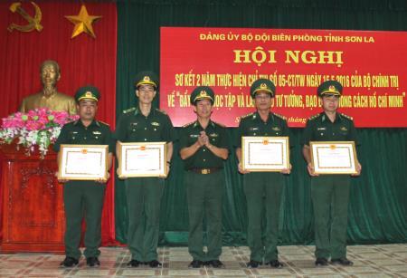 Đảng ủy BĐBP Sơn La sơ kết 2 năm thực hiện Chỉ thị 05 của Bộ Chính trị