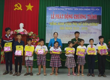 Kiên Giang: Phát động chương trình "Đồng hành cùng phụ nữ biên cương" tại huyện An Biên