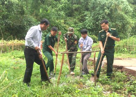 Khởi công xây dựng nhà cho các hộ nghèo nơi biên giới