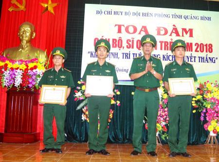 BĐBP Quảng Bình: Tọa đàm cán bộ, sỹ quan trẻ "Kiên định, trí tuệ, xung kích, quyết thắng"