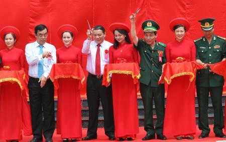 Lễ khánh thành Tượng đài chiến sĩ Công an Nhân dân vũ trang bảo vệ giới tuyến