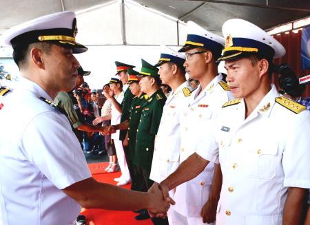 Tàu Hải quân Hàn Quốc thăm thành phố Đà Nẵng
