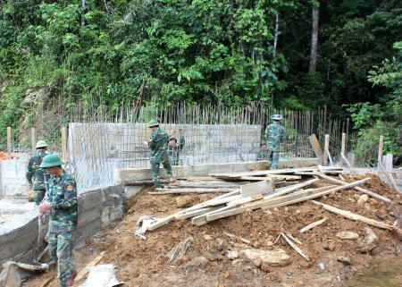Trên “công trường” A Róc - A Bả