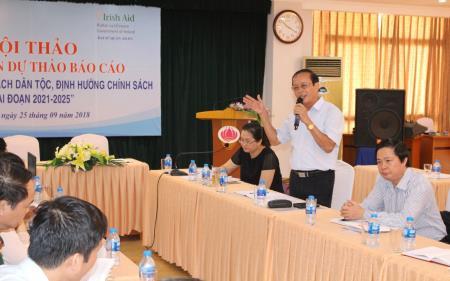 Hội thảo tham vấn dự thảo Báo cáo “Thực trạng chính sách dân tộc, định hướng chính sách giai đoạn 2021-2025”