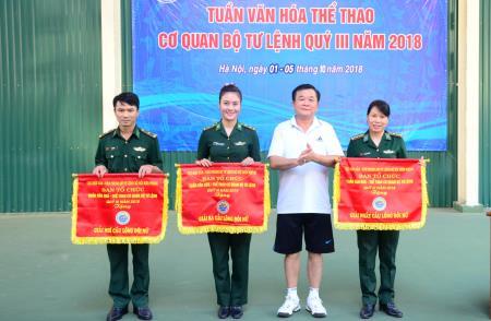 Bế mạc Tuần Văn hóa - Thể thao cơ quan Bộ Tư lệnh BĐBP quý III năm 2018