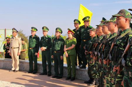 Kiểm tra công tác tổ chức giao lưu hữu nghị biên giới tại Kon Tum