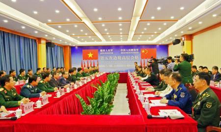 Tổng kết 5 năm Giao lưu hữu nghị Quốc phòng biên giới Việt Nam-Trung Quốc