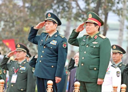 Bộ trưởng Quốc phòng Việt Nam, Trung Quốc tham dự Lễ kỷ niệm 5 năm thiết lập quan hệ hữu nghị giữa huyện Phục Hòa và huyện Long Châu