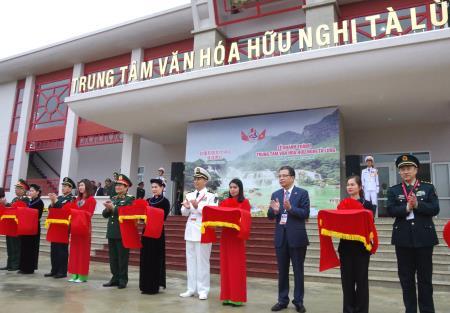 Công trình mang khát vọng hòa bình, hữu nghị của nhân dân hai bên biên giới
