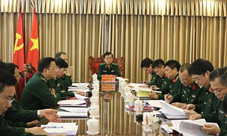 Khẩn trương hoàn thiện công tác chuẩn bị Hội nghị Tổng kết 20 năm thi hành Pháp lệnh BĐBP