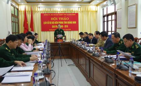 Hội thảo lịch sử BĐBP Quảng Ninh giai đoạn 1995-2018