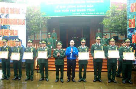 BĐBP Phú Yên tuyên dương "Gương mặt trẻ tiêu biểu" năm 2018