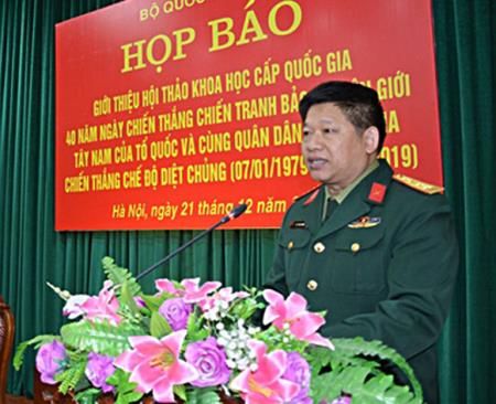 Hội thảo khoa học cấp quốc gia 40 năm chiến thắng chiến tranh bảo vệ biên giới Tây Nam