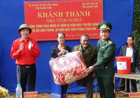 Quảng Bình: Khánh thành nhà tình nghĩa cho đối tượng chính sách