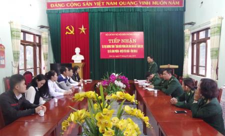 BĐBP Sơn La: Tiếp nhận quà cho chương trình "Xuân Biên phòng-Ấm lòng dân bản"