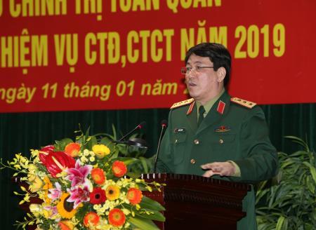 Hội nghị cán bộ Chính trị toàn quân triển khai nhiệm vụ công tác đảng, công tác chính trị năm 2019